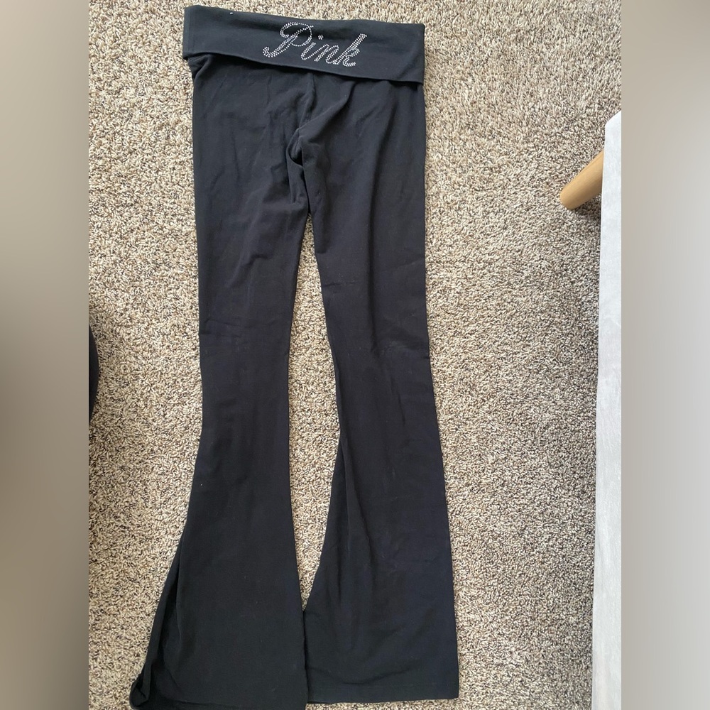 PINK Victoria's Secret Bling Foldover Pants